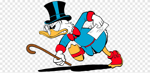 Дядя Скрудж и Дональд дак