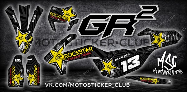 Наклейки на KTM 250 SXF
