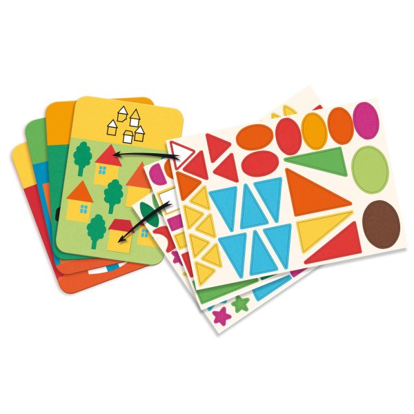 Наклейки кружочки для детей