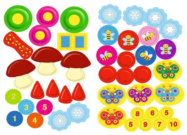 Книжка с наклейками "Учим цвета"