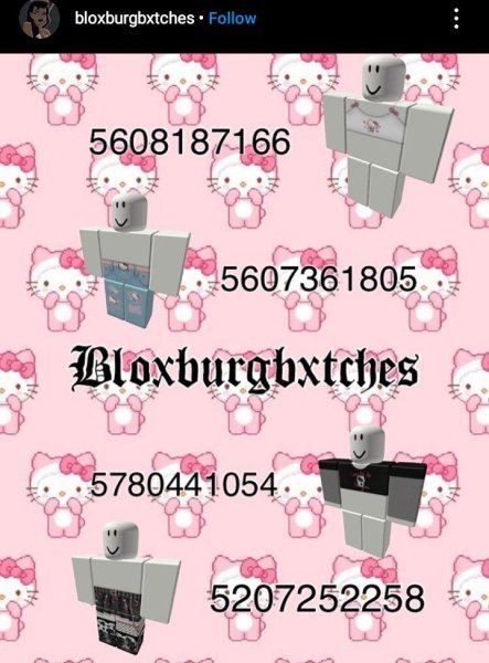 Hello Kitty одежда для РОБЛОКСА
