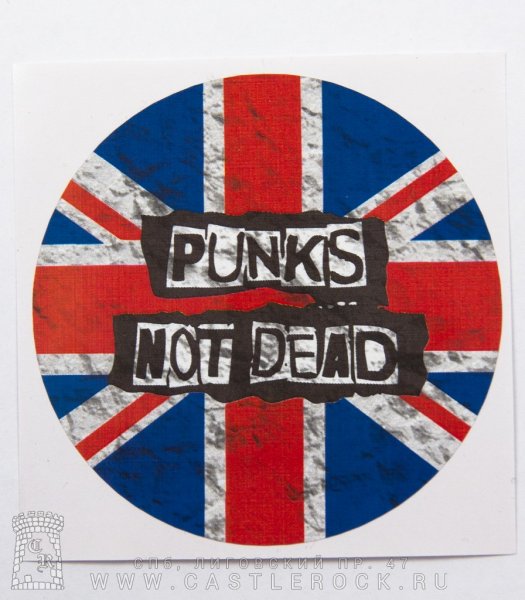 Punks not Dead надпись