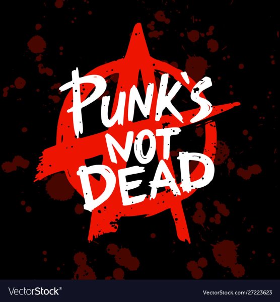 Punks not Dead наклейка