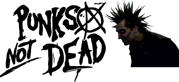 Панк рок надпись