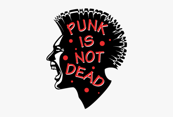 Punks not Dead надпись
