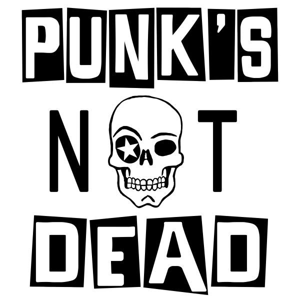 Punks not Dead надпись