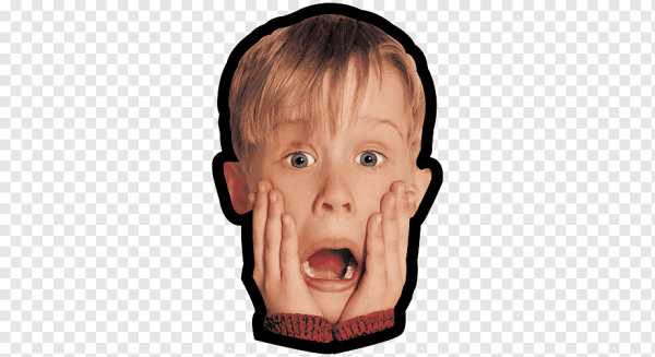 Стикер один дома новый год