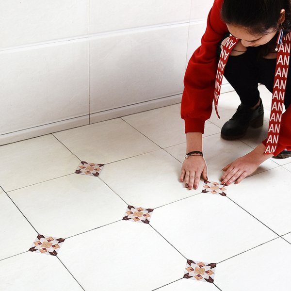 Наклейки на плитку на пол