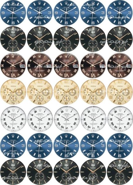 Наклейка на циферблат наручных часов