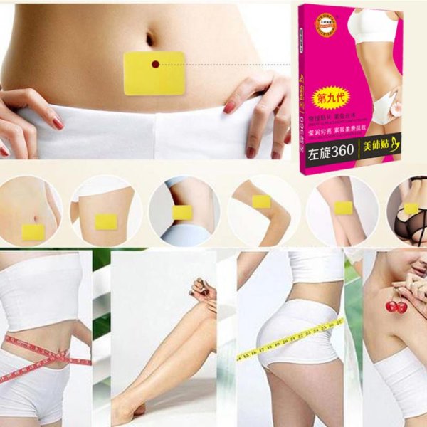 Наклейки на тело для похудения