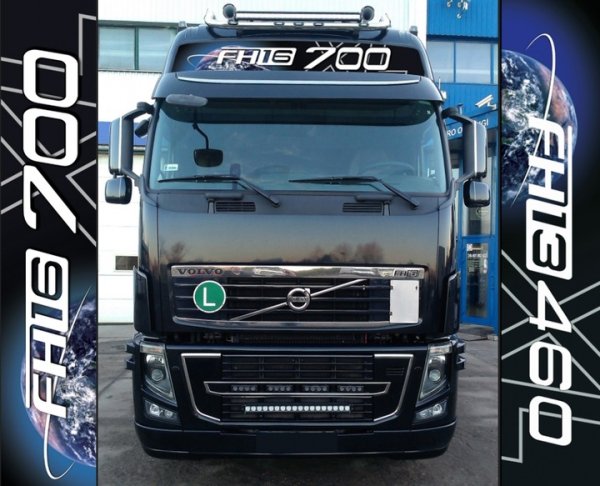 Наклейка на Volvo fh4 Globetrotter