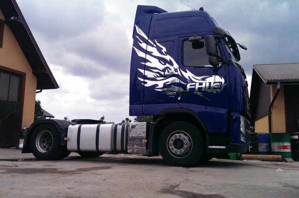 Volvo fh12 аэрография