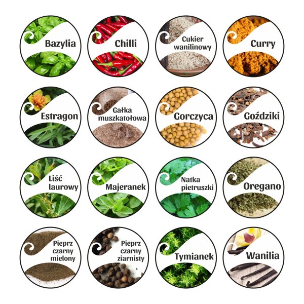 Этикетки для специй и пряностей
