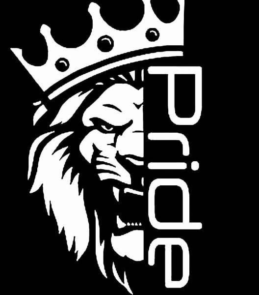 Pride Лев наклейка