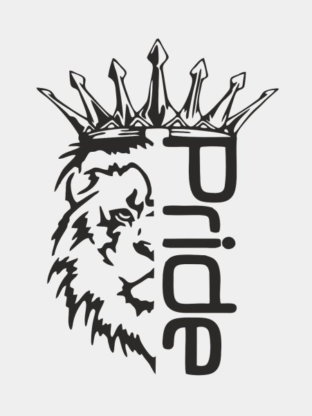 Наклейка Прайд Weapon King