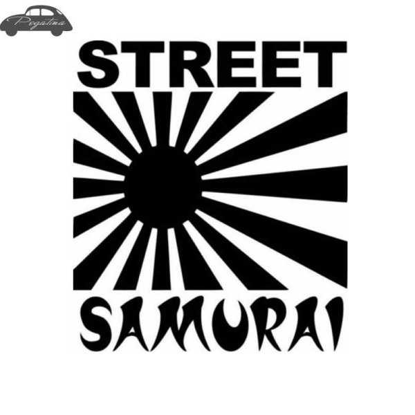 JDM наклейки на автомобиле