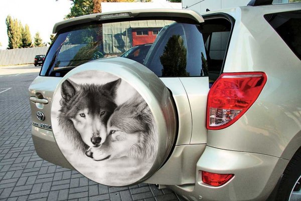 Наклейка на авто на запаску