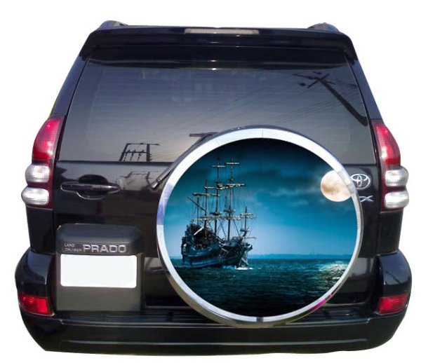 Наклейки на запаску автомобиля