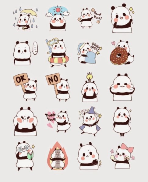 Легкие рисунки для стикеров