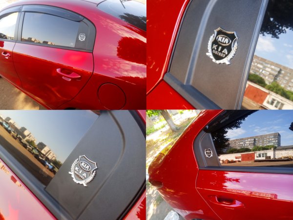 Наклейки на Киа Рио