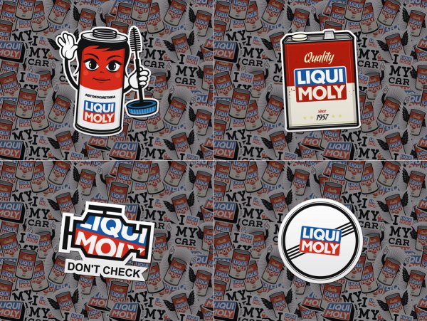 Liqui Moly Стикеры
