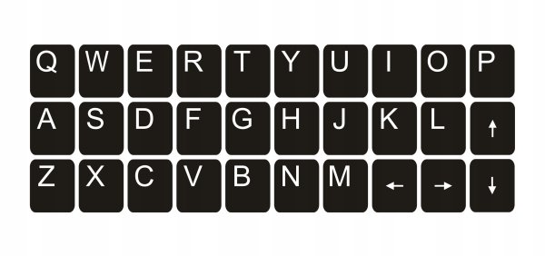 Наклейки с русской раскладкой на клавиатуру