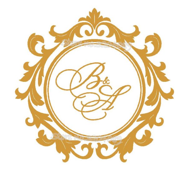 Рамка для инициалов