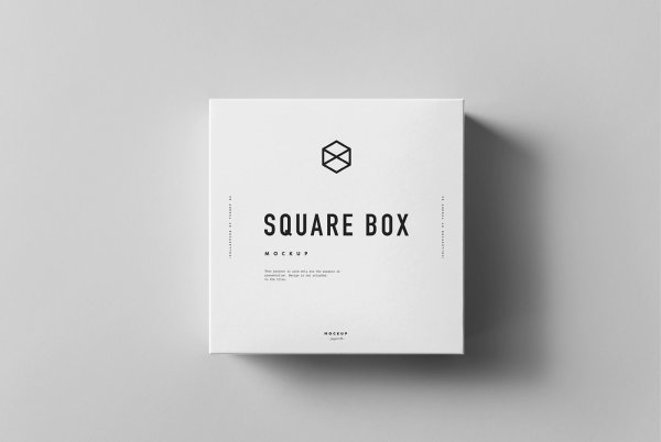 Mock up коробки Box