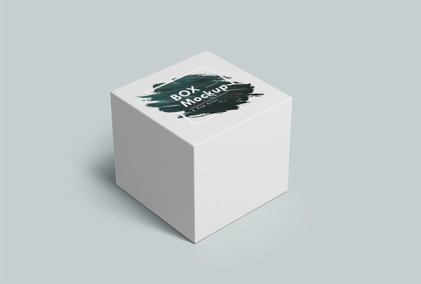 Мокап коробки для упаковки
