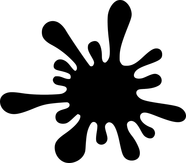 Наклейка Клякса на автомобиль