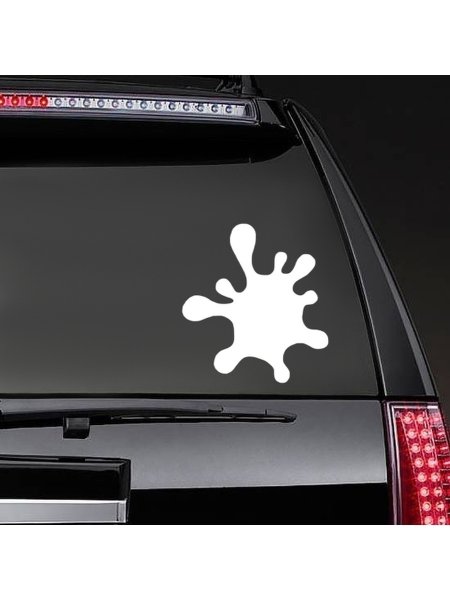 Наклейка Клякса