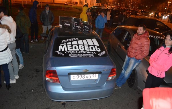 Нива автозвук медведь