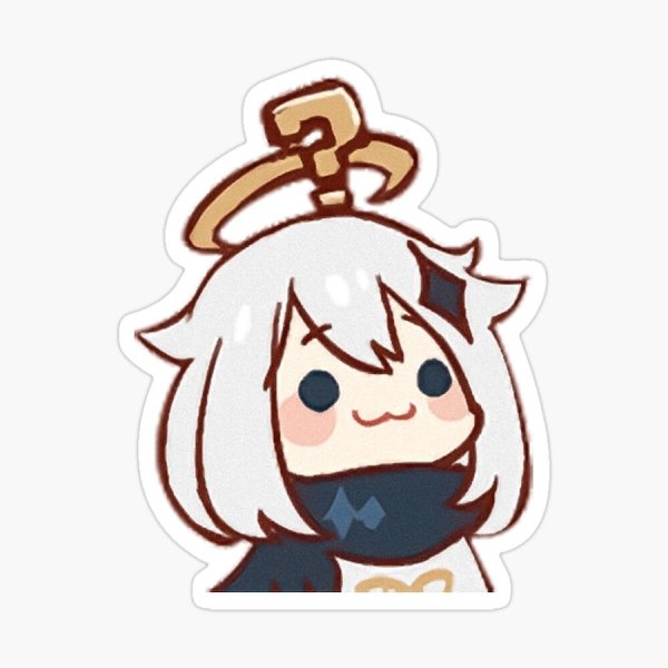 Беннет Стикеры Геншин Чиби