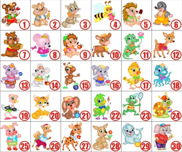 Наклейки на шкафчики для детского сада