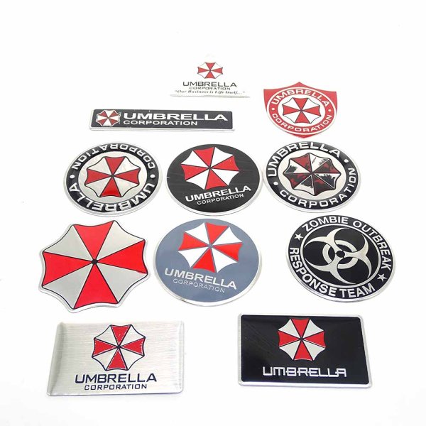 Обитель зла наклейки на машину