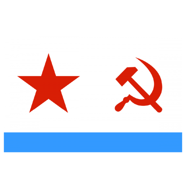 Флаг ВМФ на машину наклейка