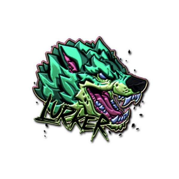 Наклейка lurker в КС го