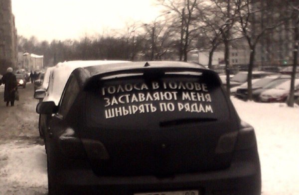 Голоса в голове заставляют шнырять