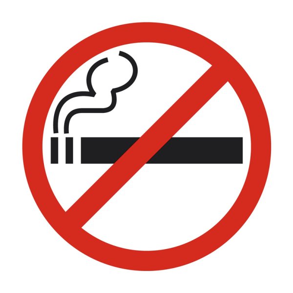 Табличка "не курить"