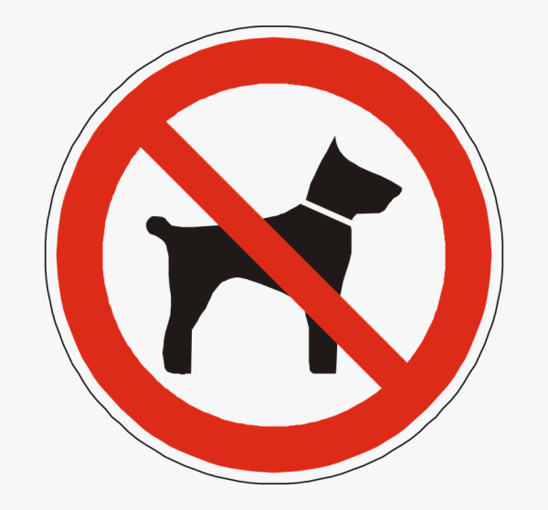 Табличка без собак