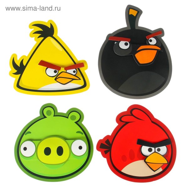 Стикеры Angry Birds