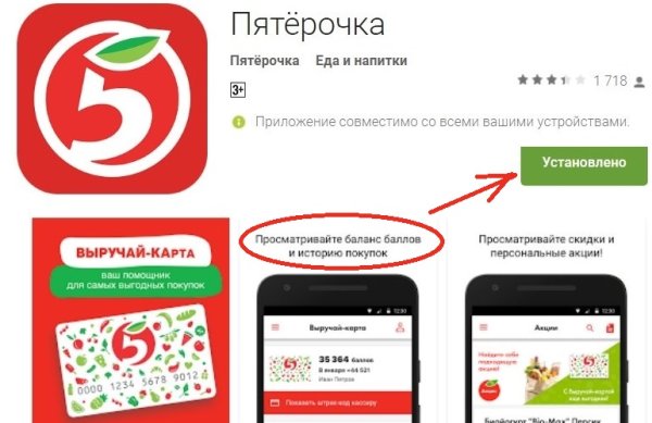 Карта Пятерочки