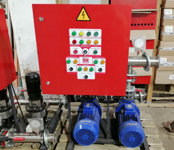 Станция пожаротушения в корпусе