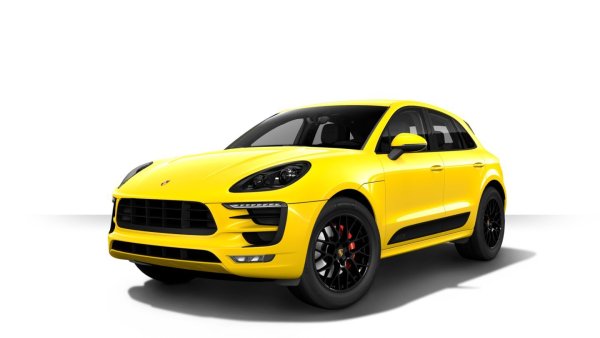 Porsche Macan надпись
