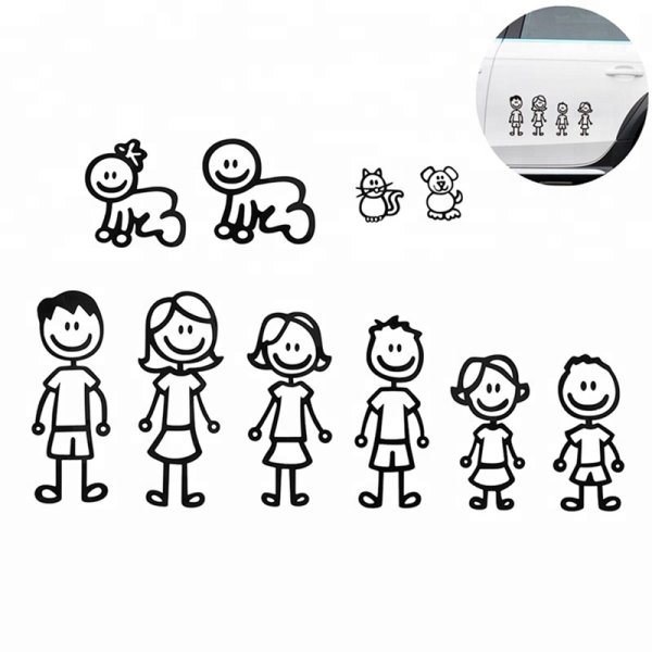 Наклейки семья