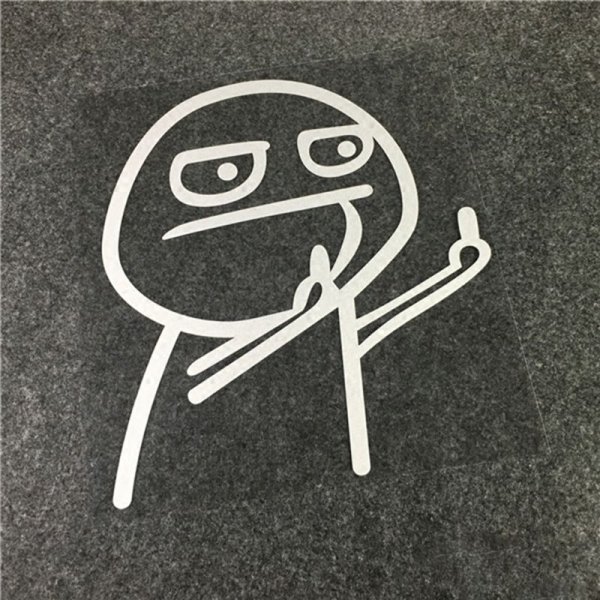 Наклейки на авто человечки