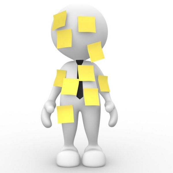 Желтые человечки для презентации