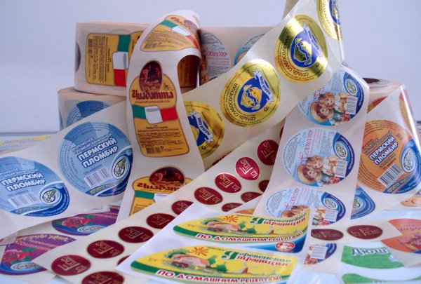 Стикеры продукты питания