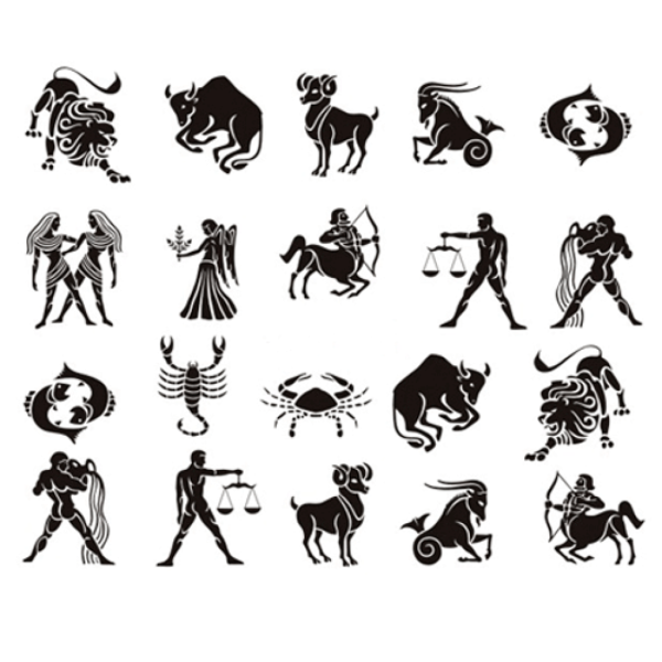 Наклейки на ногти знаки зодиака