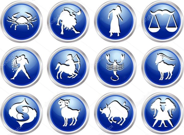 Знаки зодиака набор